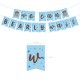 33-delige set We Can Bearly Wait met slingers, ballonnen, taart en cupcake toppers