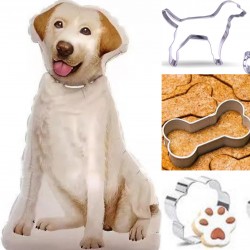 7-delige honden party set Labrador Retriever met ballon en koekjes vormen