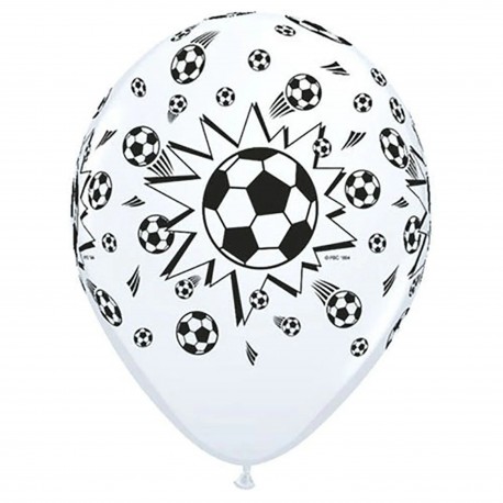 6 ballonnen voetbal