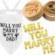 Aanzoek set Will You Marry Me met ringendoosje, bandana en ballonnenset XL