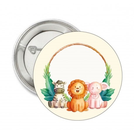 Button Jungle Animals