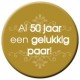 Jubileum decoratie pakket 50 jaar liefde goud