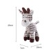 Dierenspeeltje Funny Giraffe van katoen, soft pluche en flostouw