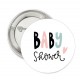 Button Babyshower pastel love