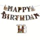 41-delige paarden decoratie set Happy Birthday deLuxe