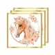 Paarden party servetten Sweet Horse