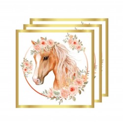 Paarden party servetten Sweet Horse