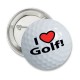 Button 'i love golf''