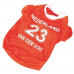 Honden Oranje Voetbal shirt