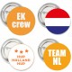 EK button set 4-delig Hup Holland Hup