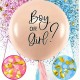 Boy or Girl XL ballon beige