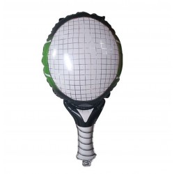 Tennis racket folie ballon groen