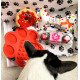 Honden cadeau paaket I Woof You rood 4-delig