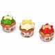 The Barking Bakery Christmas Yappy Woofmas Mini Iced Trios