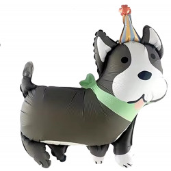 Folie ballon Happy Birthday Terrier