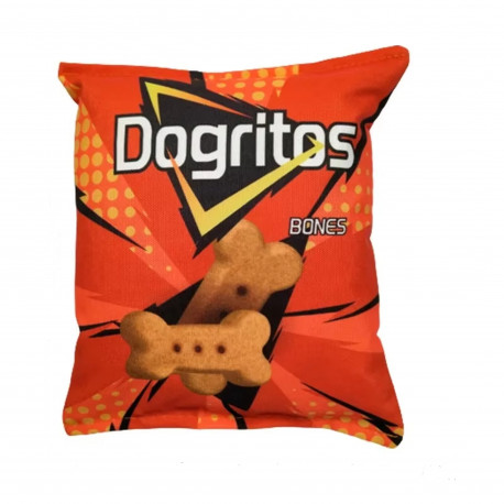 Honden speeltje Chips zakje Dogritos