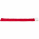 Kerst sjaal Fluweellook 90 cm rood/wit