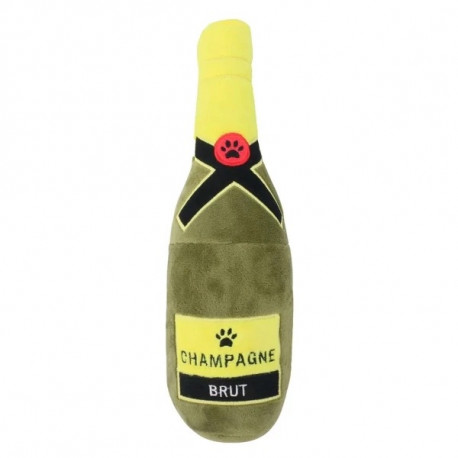 Honden kauwspeeltje Fles champagne brut