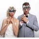 Foto props Bride and Groom Glasses