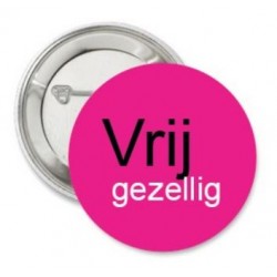 Button Vrij gezellig roze