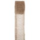 Rol jute lint van 7 cm breed en 5 meter lang