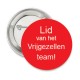 Button 'Lid van ...' rood