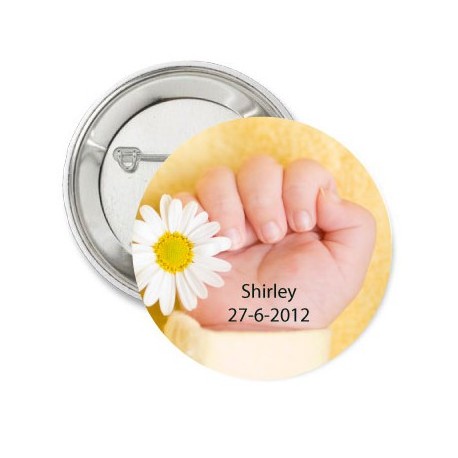 Button Baby White and Yellow