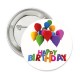 Button Happy Birthday met eigen tekst