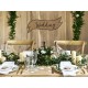 Decoratieve vintage look set Happy Couple en Wedding