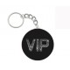 Button VIP Shiny silver met eigen tekst