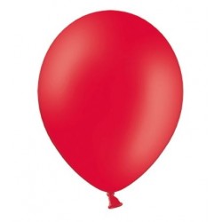 Ballonnen 30 cm extra sterk voor helium of lucht per 10, 20, 50 of 100 stuks pastel rood