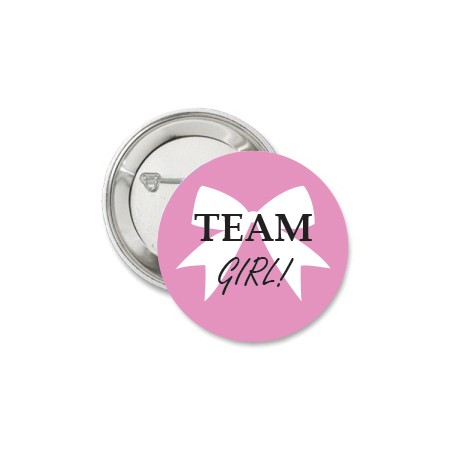 Button Team Girl strik 