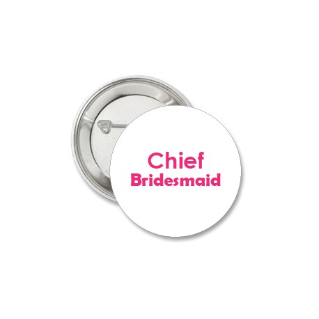 Button chief bridesmaid